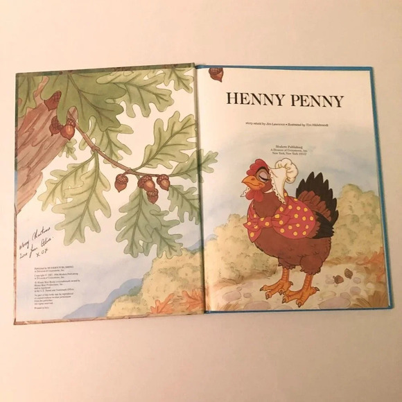 Vintage 1994 Henny Penny Retold  By Jim Lawrence Modern Publishing - Picture 7 of 16